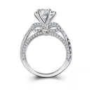 Anillo Lazo Brillante – Moissanita 3.0ct | Plata S925