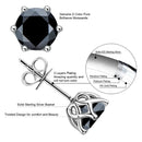 Boucles d’Oreilles Moissanite Coupe Russe 1/2/4CT Couleur D VVS en Argent 925