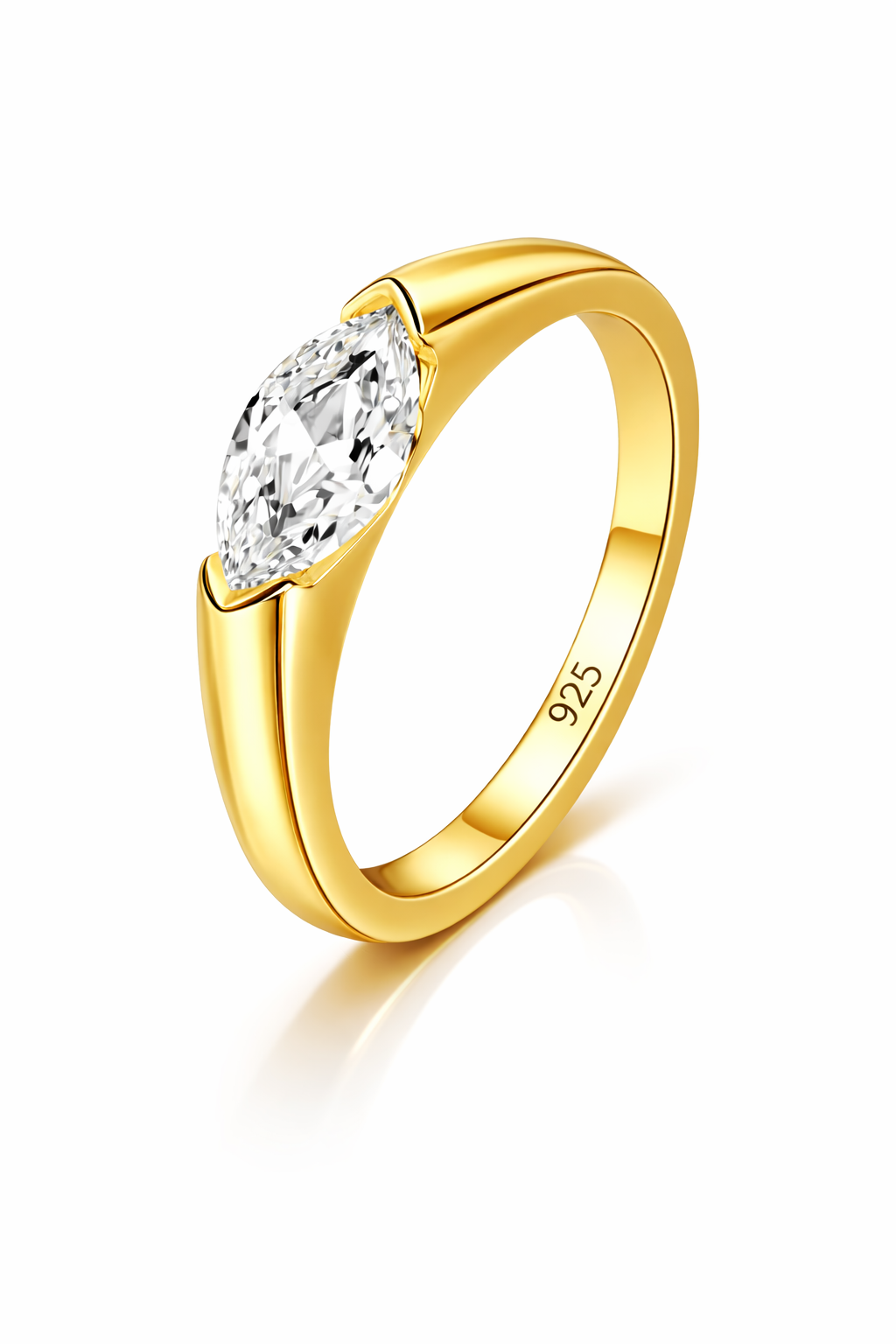 Pure Marquise Ring – Graceful Line