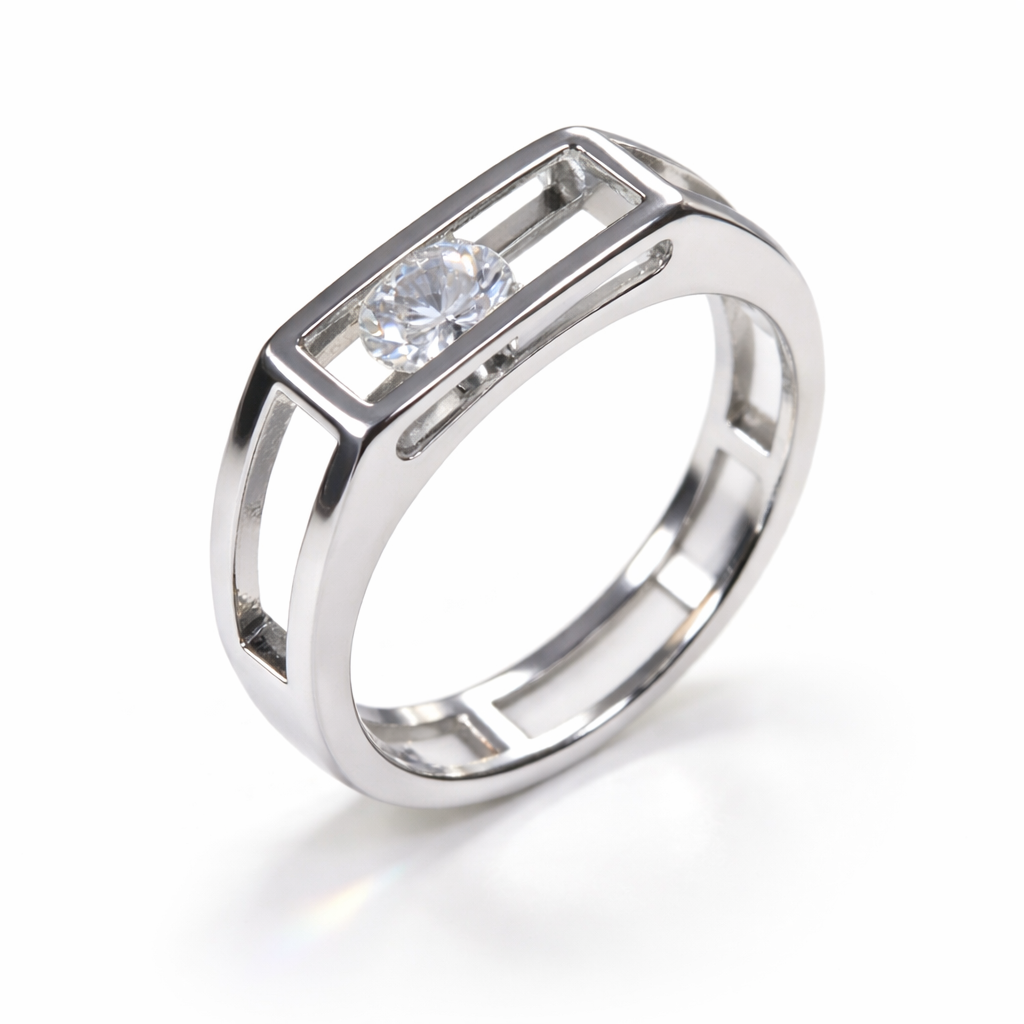 Bague Horizon — un éclat libre en mouvement