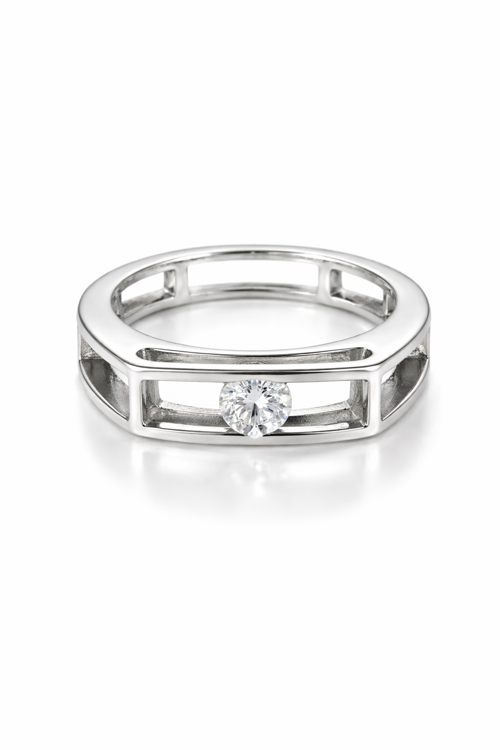 Bague Horizon — un éclat libre en mouvement