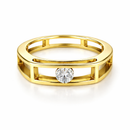 Bague Horizon — un éclat libre en mouvement