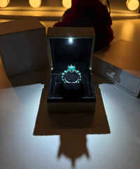 Anello di Lusso in Argento Sterling 925 e Oro 18K