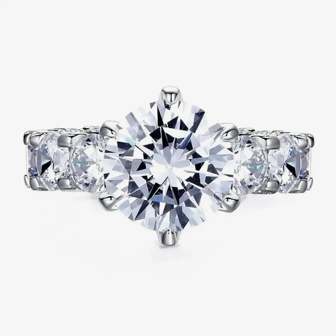 Anello di Lusso in Argento Sterling 925 e Oro 18K