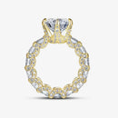 Anello di Lusso in Argento Sterling 925 e Oro 18K