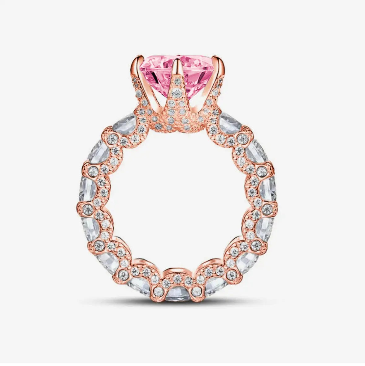 Anello di Lusso in Argento Sterling 925 e Oro 18K