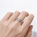 Bague Horizon — un éclat libre en mouvement