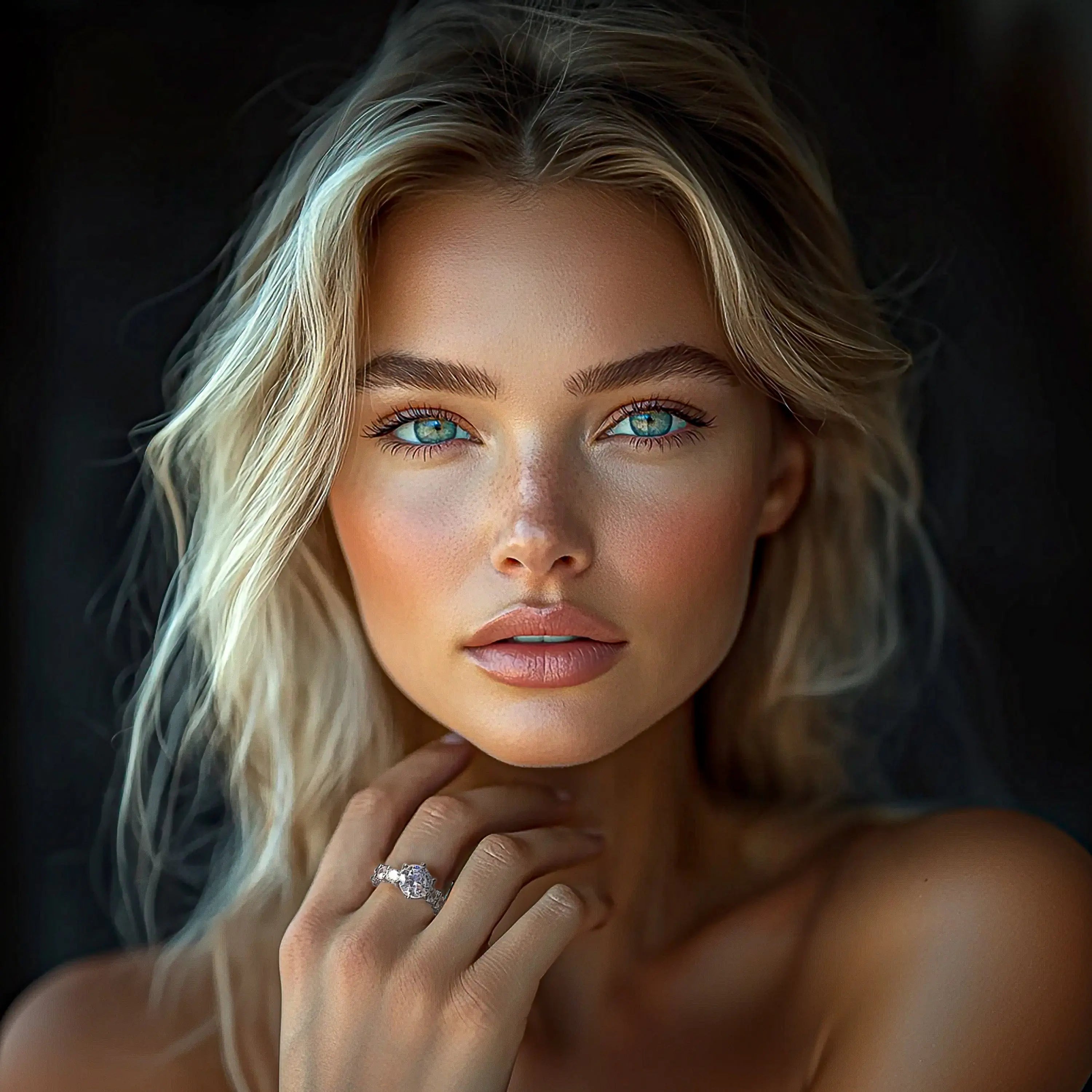 Anello di Lusso in Argento Sterling 925 e Oro 18K